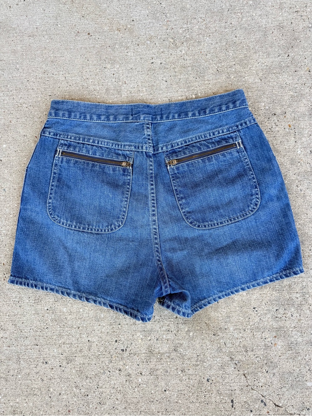 Madewell High-Rise Denim Shorts - Blue